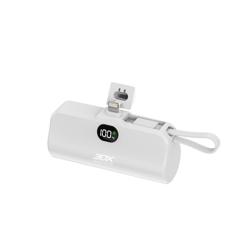 Three-in-one tail plug capsule power bank